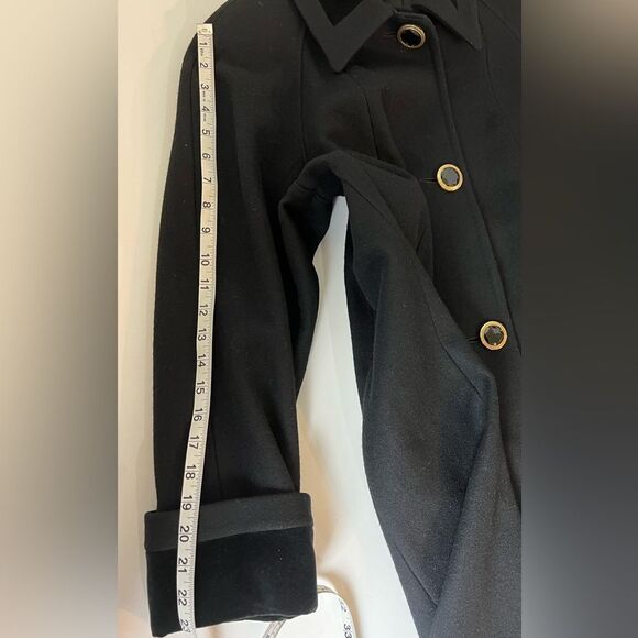 Vintage Jofeld Black Swing Coat - Picture 9 of 9